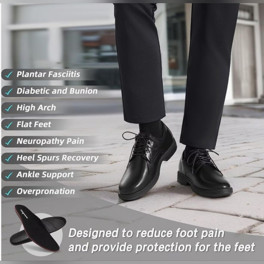 NWOT OrthoComfoot Orthopedic Business Shoes - Picture 5 of 11